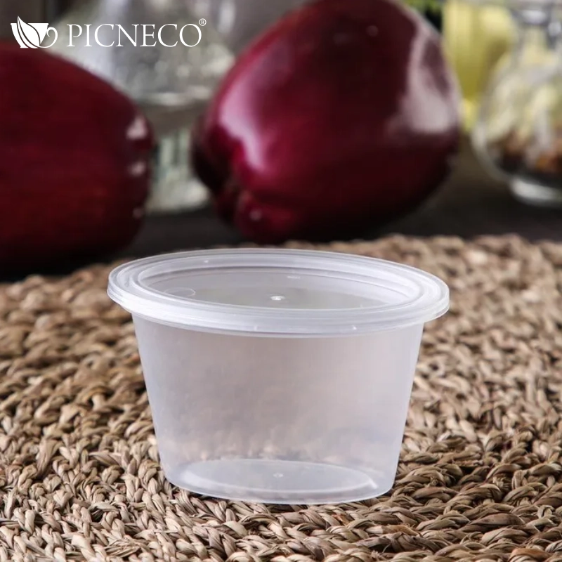 товар Соусник 100 мл со съемной крышкой прозрачный PLK54251